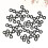 100 aluminium dartschachten met pad en O-ring 8