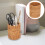 1Desktop Penhouder Rattan Geweven, Voor En Make-Up 6