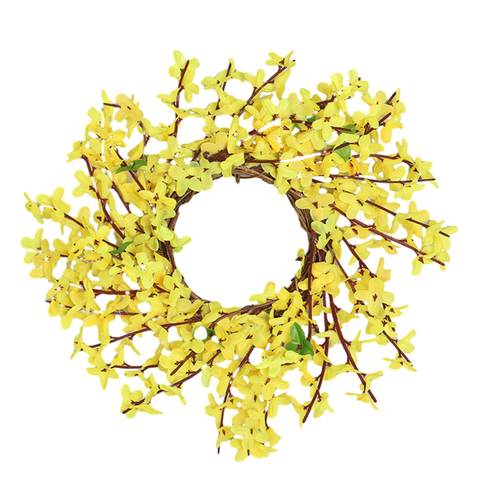 (30cmencryption type) Artificial Flower Wreath Florals Garland Rattan Hoop Large for Wedding-image-OPC-PKS59HW-NEW