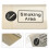 Indication Zone Table Inox Beige Durable 8