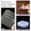 120pcs double sided adhesive tape heavy duty transparent 9