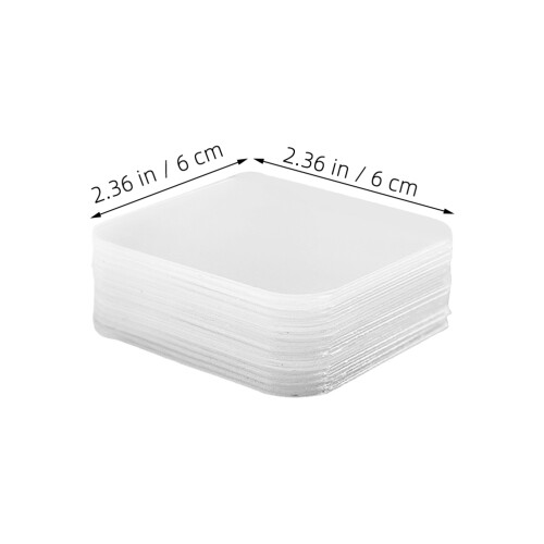 120pcs double sided adhesive tape heavy duty transparent 2