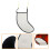 violin and cheek pad suede chin rest for 8