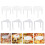 200pcs pizza saver stands holders protectors white 7