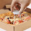 200pcs pizza saver stands holders protectors white 4