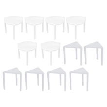 200pcs pizza saver stands holders protectors white
