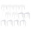 200pcs pizza saver stands holders protectors white 1