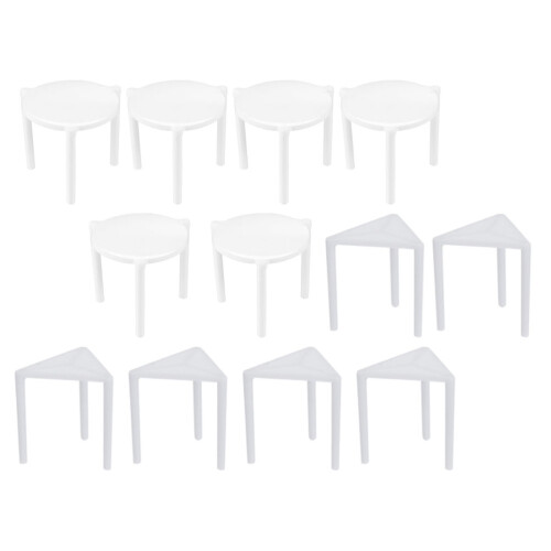200pcs pizza saver stands holders protectors white