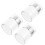 3Pcs Multi-Function Acrylic Cosmetic Cream Bottles for Travel Storage 1