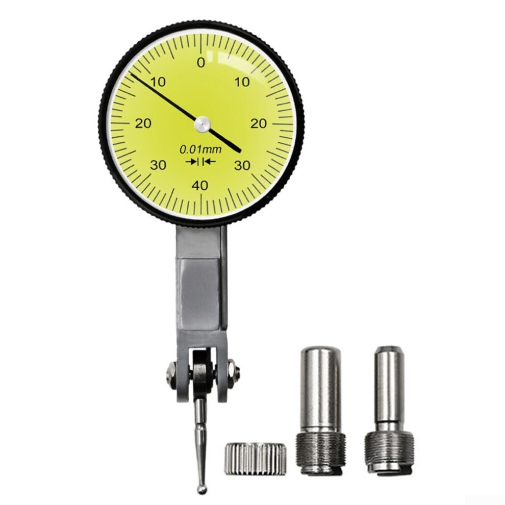 Dial Gauge Indicator With High Sensitivity For Accurate Measurement Of Complex Shapes, Stainless Steel 9084446120950