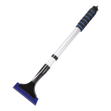 Extendable Aluminum Ice Scraper Snow Brush For Car Windshield Shovel U6I5 Extra-Long Telescopic Snow