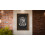 Black chalkboard 90x60 cm wooden frame 9