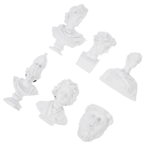 6pcs ancient mythology character statue refrigerator magnets