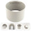 Wit ABS Air Conditioner Hose Coupler Voor Afvoerslang 2