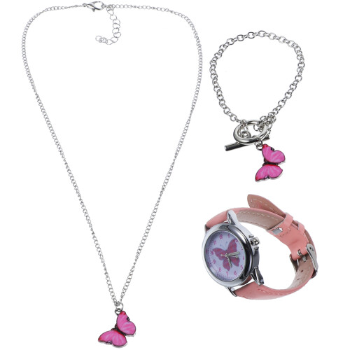 1Set Dames Set Met Ketting En Verstelbare Band 2