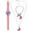1Set Dames Set Met Ketting En Verstelbare Band 4