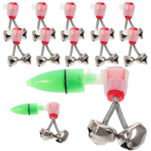 40pcs portable bait alarm bells screw fishing rod accessories