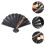 1Pc Elegant Black Ceramic Sushi & Dumpling Plate Japanese Tableware 7
