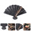 1Pc Elegant Black Ceramic Sushi & Dumpling Plate Japanese Tableware 9