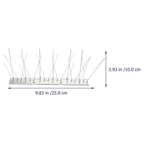 1 set spike metal deterrent for effective bird control 1