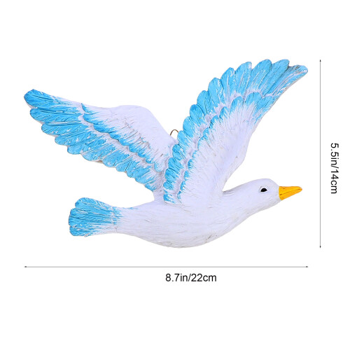 3Pcs Simulation Seagull Resin Wall Decoration For Home 1