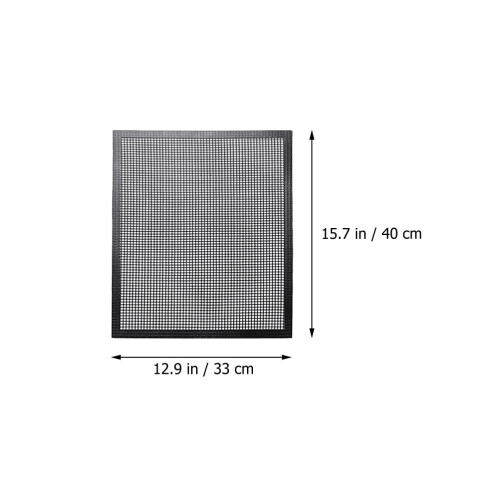 2Stk Camping Bbq Matte Antihaft Glasfaser Grillzubehör 1