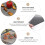 2Stk Camping Bbq Matte Antihaft Glasfaser Grillzubehör 6