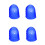 4 Pcs Rubbers Finger Cots Protectors For Men Office 9