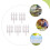 5 sets plastic randafwerking voor , gras en plantenborder 11
