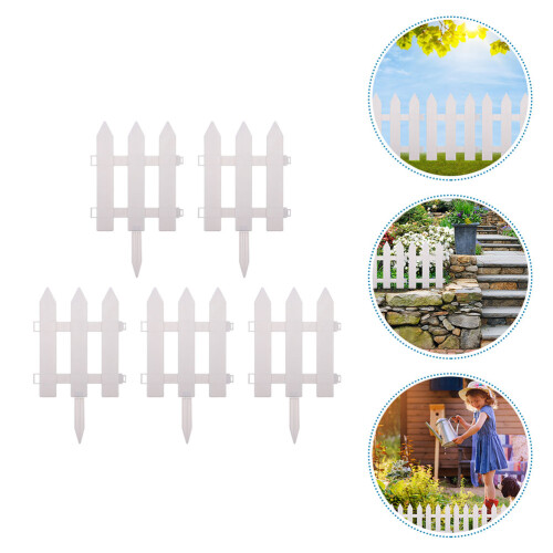 5 sets plastic randafwerking voor , gras en plantenborder 1