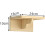 Cat Hammock Climbing Platform Wall Platform Small Solid Wood Cat Climbing Frame A 4