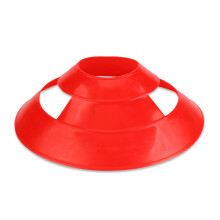 Soccer Cones Disc Cones For Agility Training, Field Markers, Outdoor Red Cone Discs For Football And Basketball