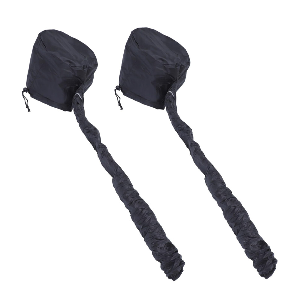 Deep Conditioning Heat Cap 2-Pack, Hooded Hair Dryer Cap For Deep Conditioning, Compatible With Most Hair Dryers