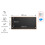 Black chalkboard 200x100 cm wooden frame 2