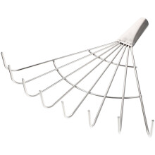 rechen für blätter, garten und , metall laubrechen