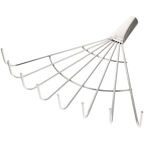 rechen für blätter, garten und , metall laubrechen