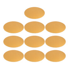10 goldene papp tortenunterlagen kuchenbretter