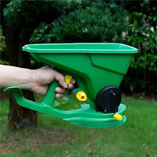 Handheld Seed Spreader 1.5L Capacity Portable Planter Tool Adjustable Garden Manual Seeder Reusable 1