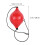 red boxing ball for punching agility training with pull cord 1