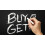 Black chalkboard 150x100 cm wooden frame 4