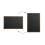 Black chalkboard 150x100 cm wooden frame 6