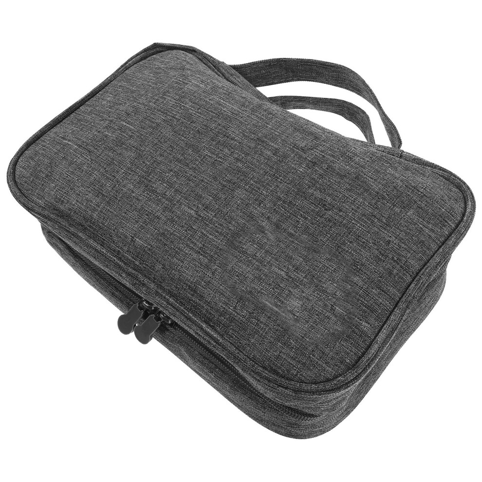 portable toiletry bag travel makeup organizer with wet dry compartments-image-OPC-PKS5VZH-NEW