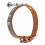 1Collier Pour Animal PU Cuir Ajustable Réfléchissant Rivets 1