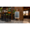 Black chalkboard 120x90 cm natural wooden frame 4