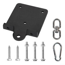 Securely Mounted Training Hook Steel Wall Mount for Taekwondo and Muay Thai Bags, Easy Installation