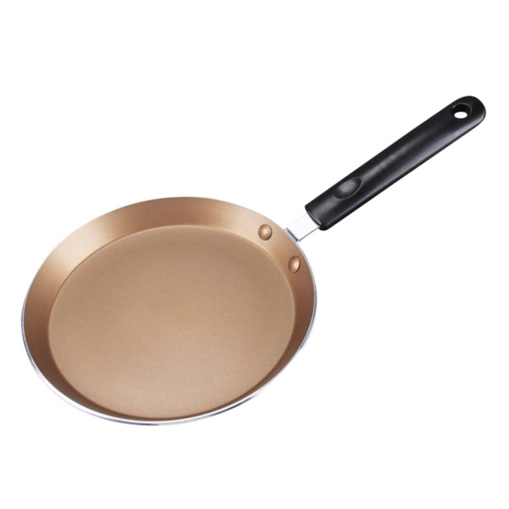 Nonstick Frying Pan Induction Compatible Gas Stove Restaurant-Grade Skillet Gold Flat-Bottom For Omelets And Steaks-image-OPC-PKS5YSM-NEW