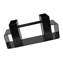 Firewood Rack Iron, Sturdy Storage Shelf For Logs, Weatherproof Finish, Log Stand Organizer