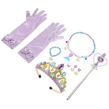 set kinder mermaid deko ring armband halskette party