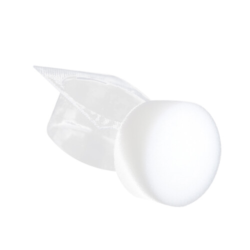 18pcs disposable needle tip dip wash cleaning cups for makeup tools