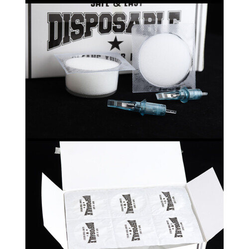 18pcs disposable needle tip dip wash cleaning cups for makeup tools 1